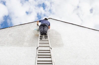 Peinture extérieure à Gerbamont — façades et ravalement